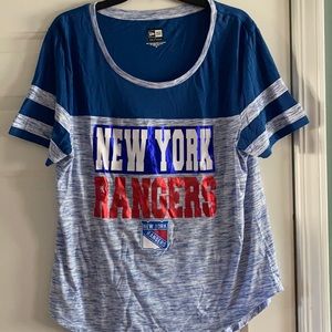 New York Rangers round neck top